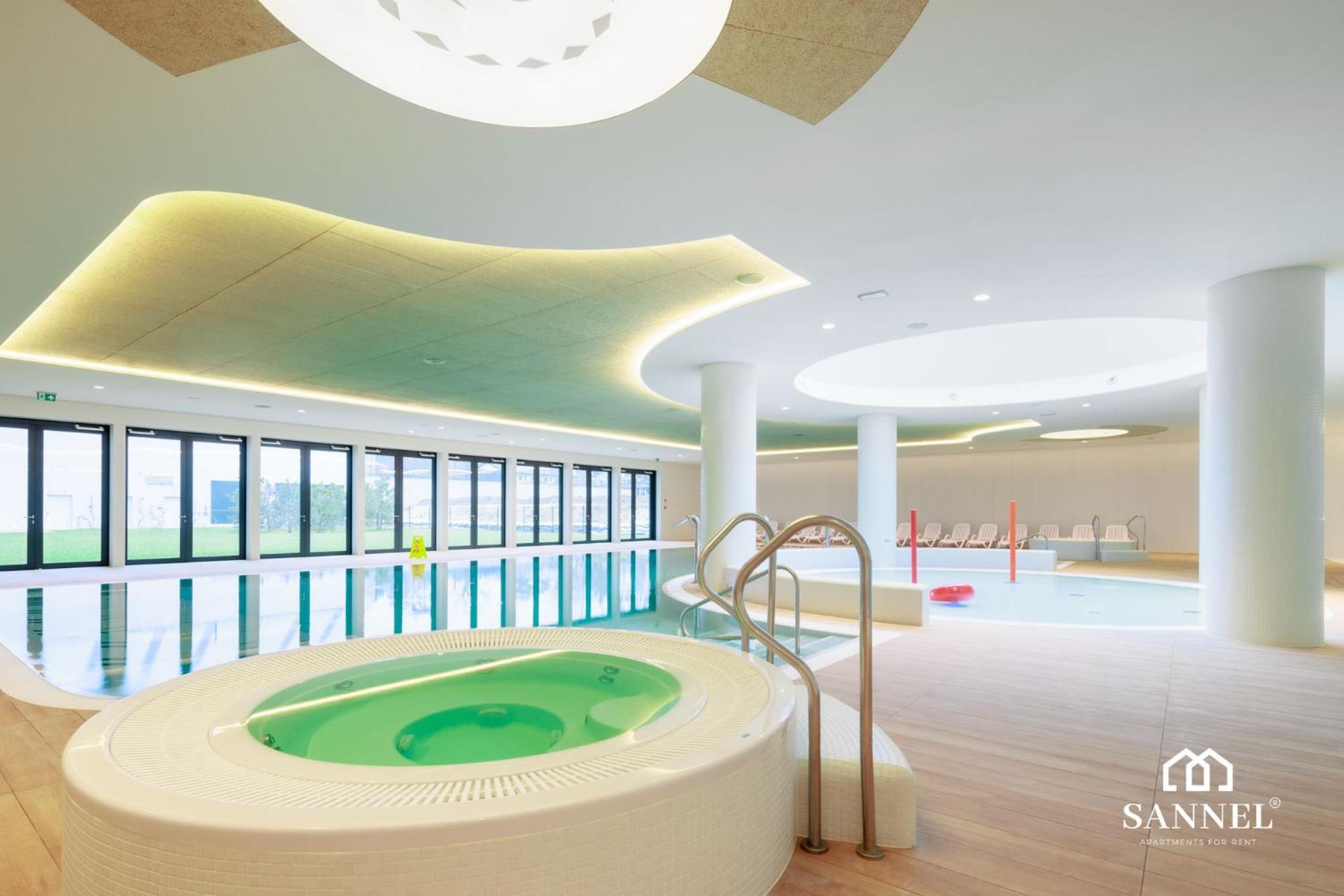 Apartament Horizon Z Dostepem Do Basenow,Strefy Saun,Jacuzzi- Pinea Apartments Pobierowo-Sannel Apartments For Rent Exteriör bild